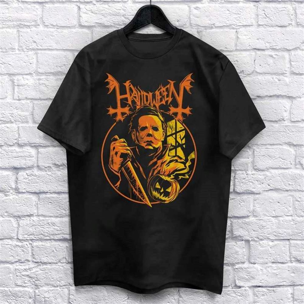 Michael Myers Halloween Horror T-shirt-trungten-zutit