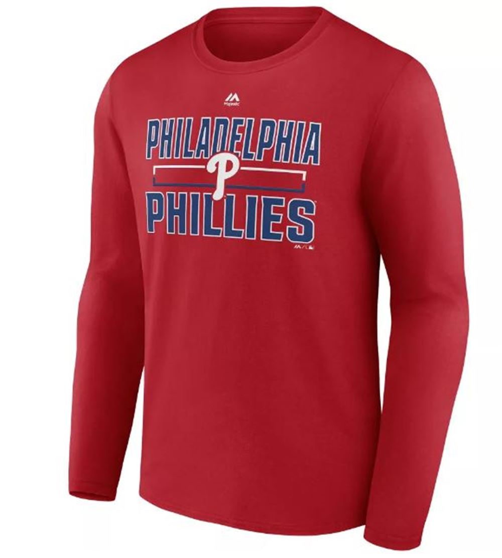 Mlb Philadelphia Phillies Mens Long Sleeve T-shirt