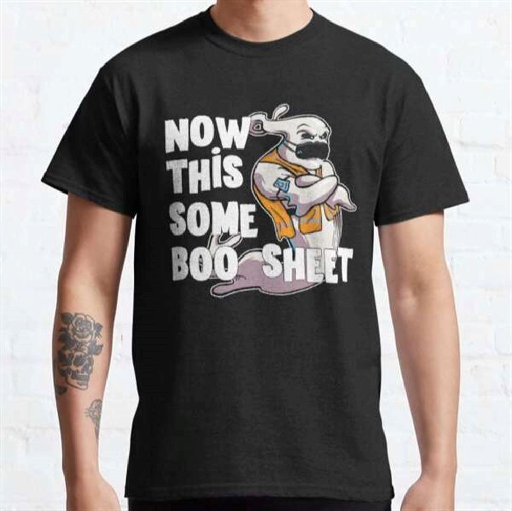 Now This Some Boo Sheet Halloween Costume T-shirt