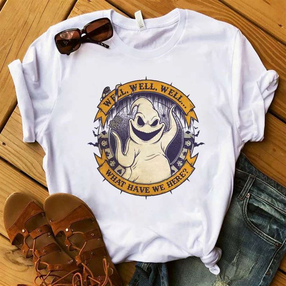 Oogie Boogie T-shirt Well Well Well What Have We Here The Nightmare Before Chirstmas Halloween Disney