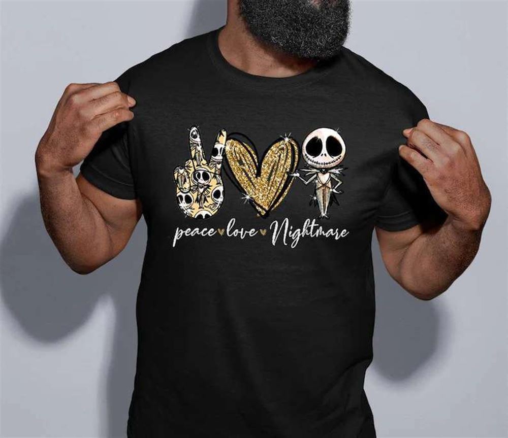 Peace Love Nightmare Unisex T Shirt