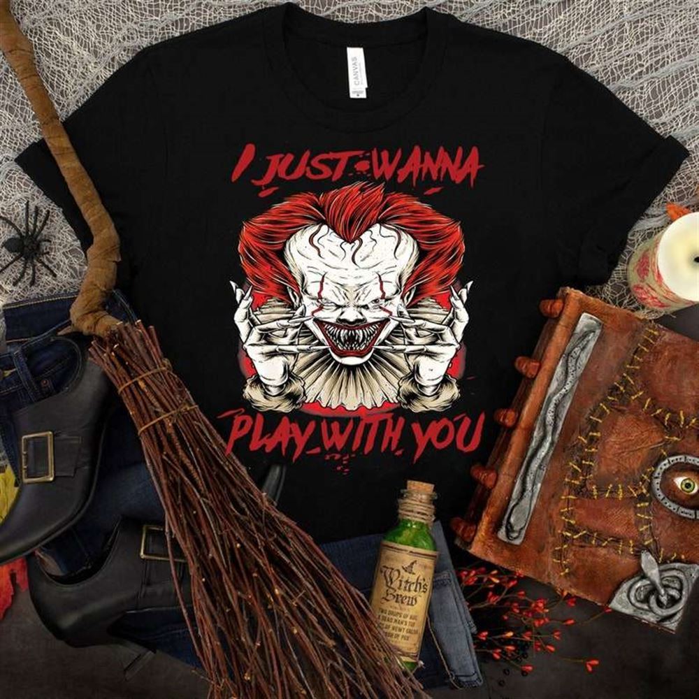 Pennywise It Halloween T-shirt-trungten-k9izv