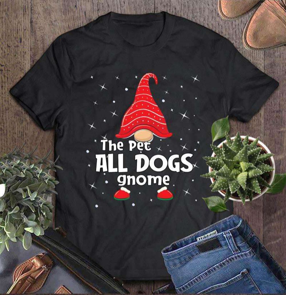 Pet Dogs Gnome Family Matching Christmas Funny T-shirt