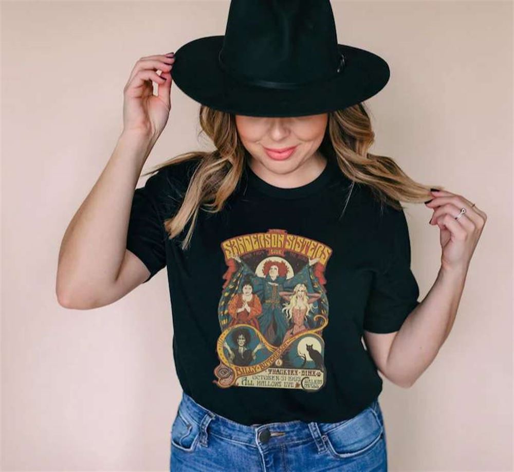 Sanderson Sisters Retro Hocus Pocus Unisex T Shirt