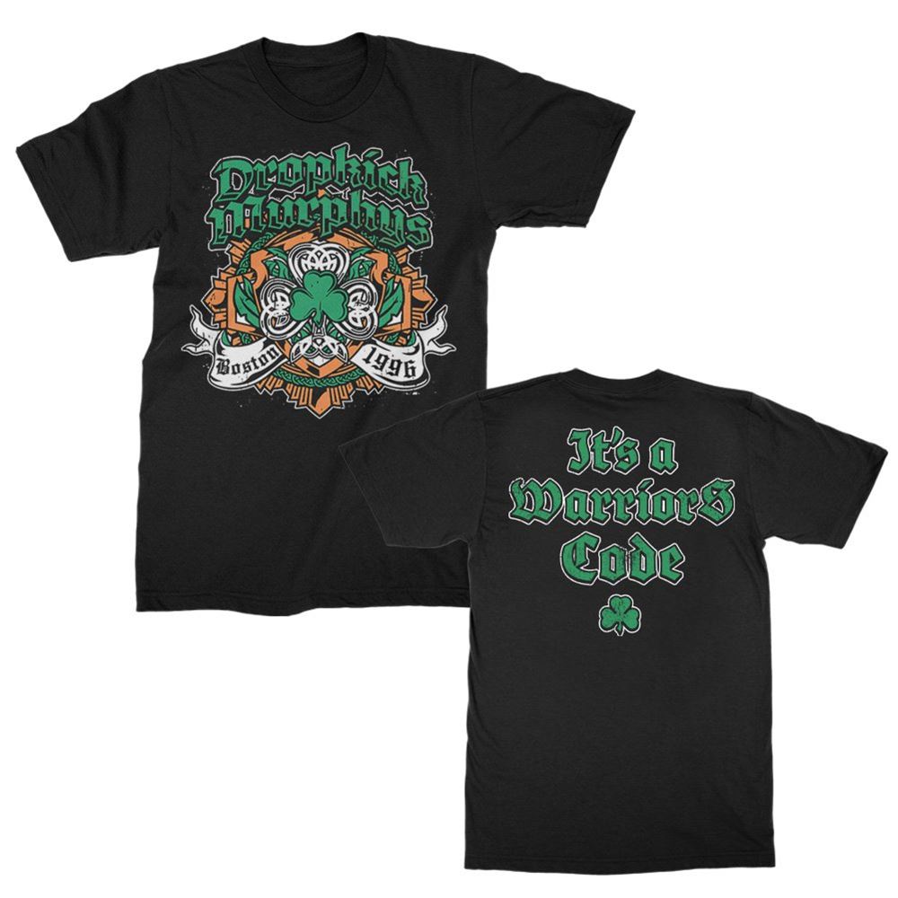 Shamrock Badge Tee Black