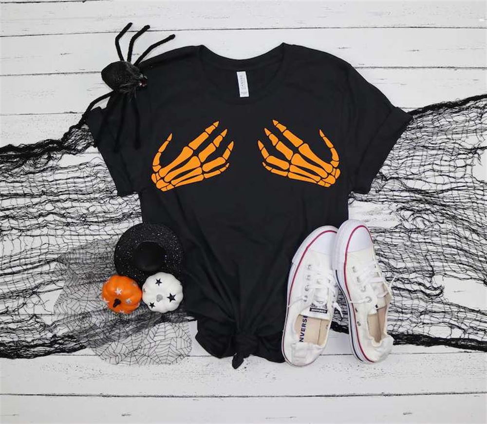 Skeleton Hand Halloween Shirt