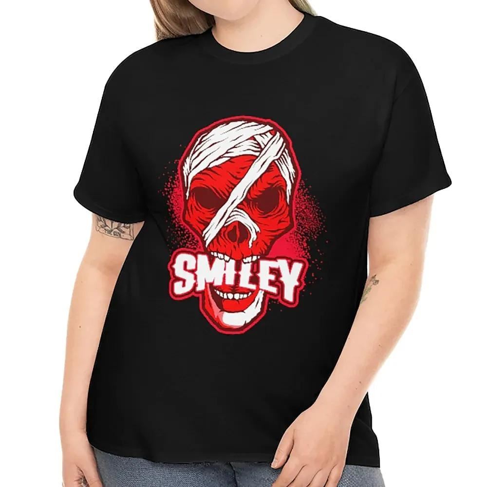 Smiley Skull Halloween T-shirt