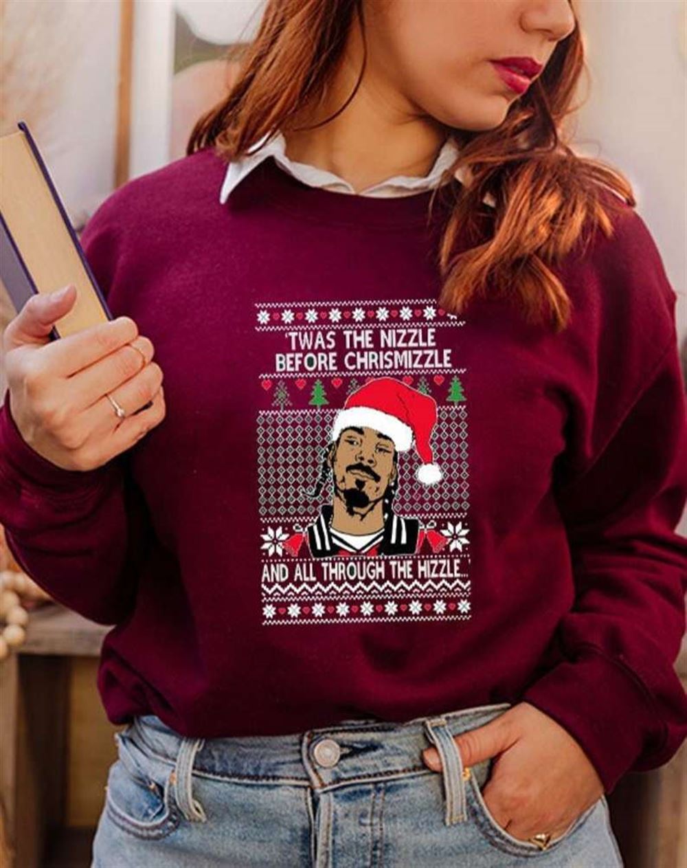 Snoop Dogg Twas The Nizzle Before Chrismizzle T-shirt