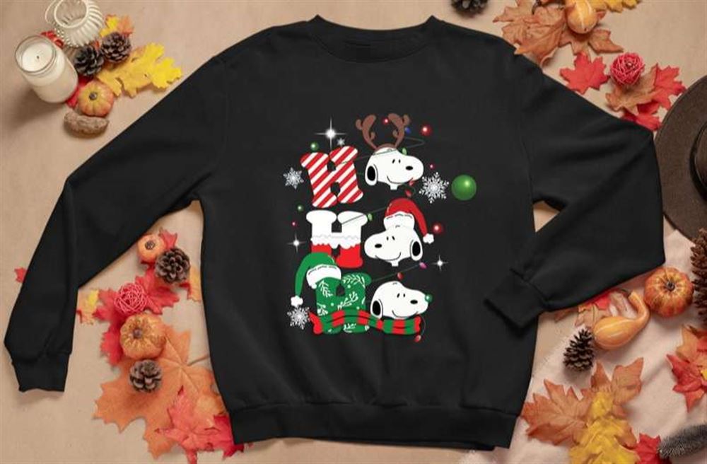 Snoopy Christmas Gifts Unisex T-shirt-trungten-6jvcv