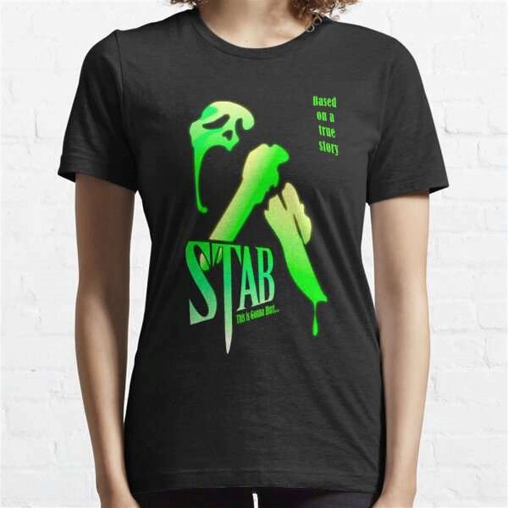 Stab From The Scream Movie Halloween Costume T-shirt