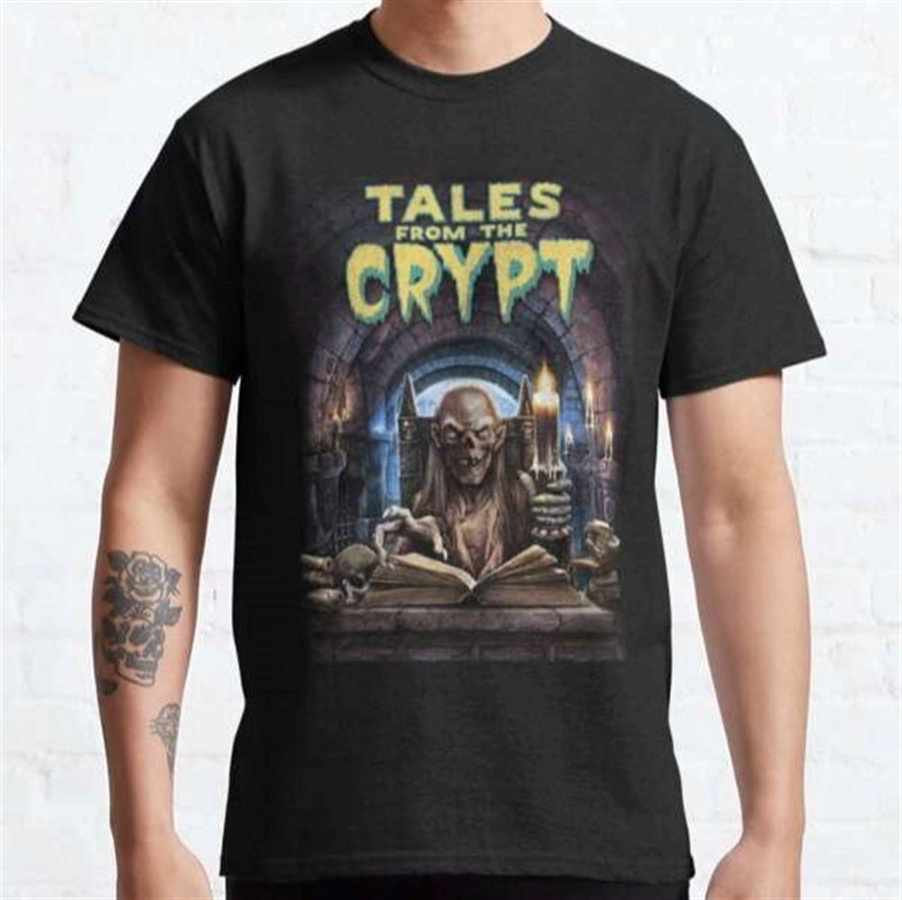 Tales From The Crypt Skull Halloween Costume T-shirt