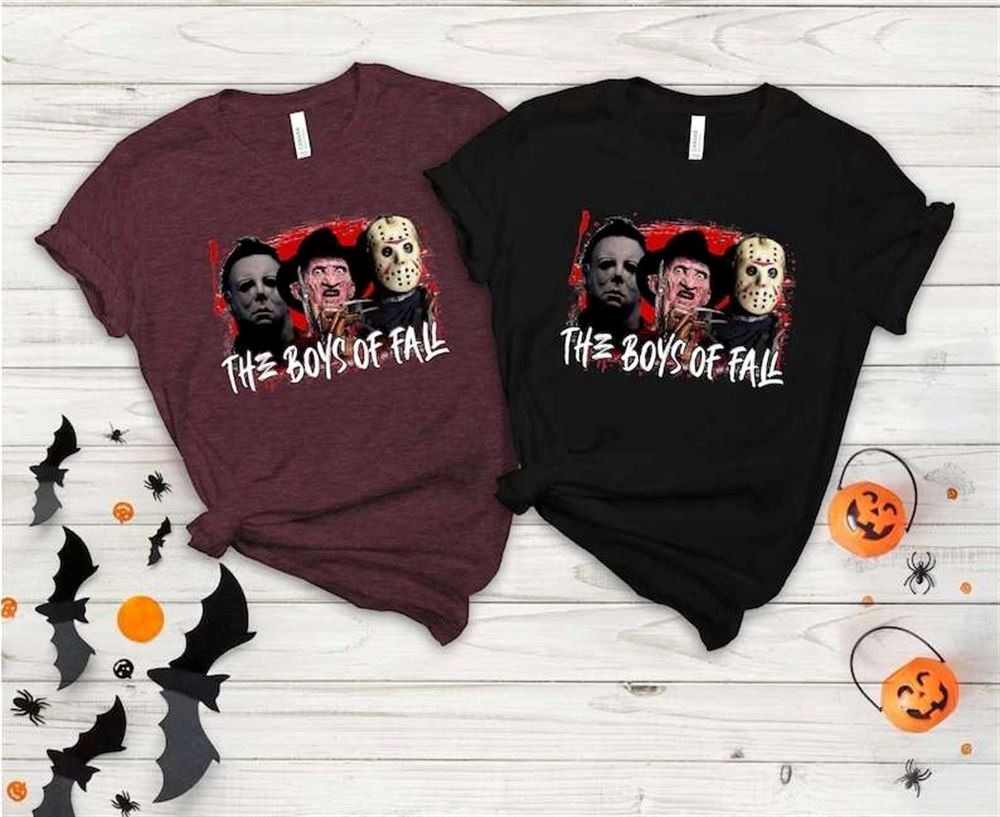 The Boys Of Fall Horror Movie Halloween T-shirt