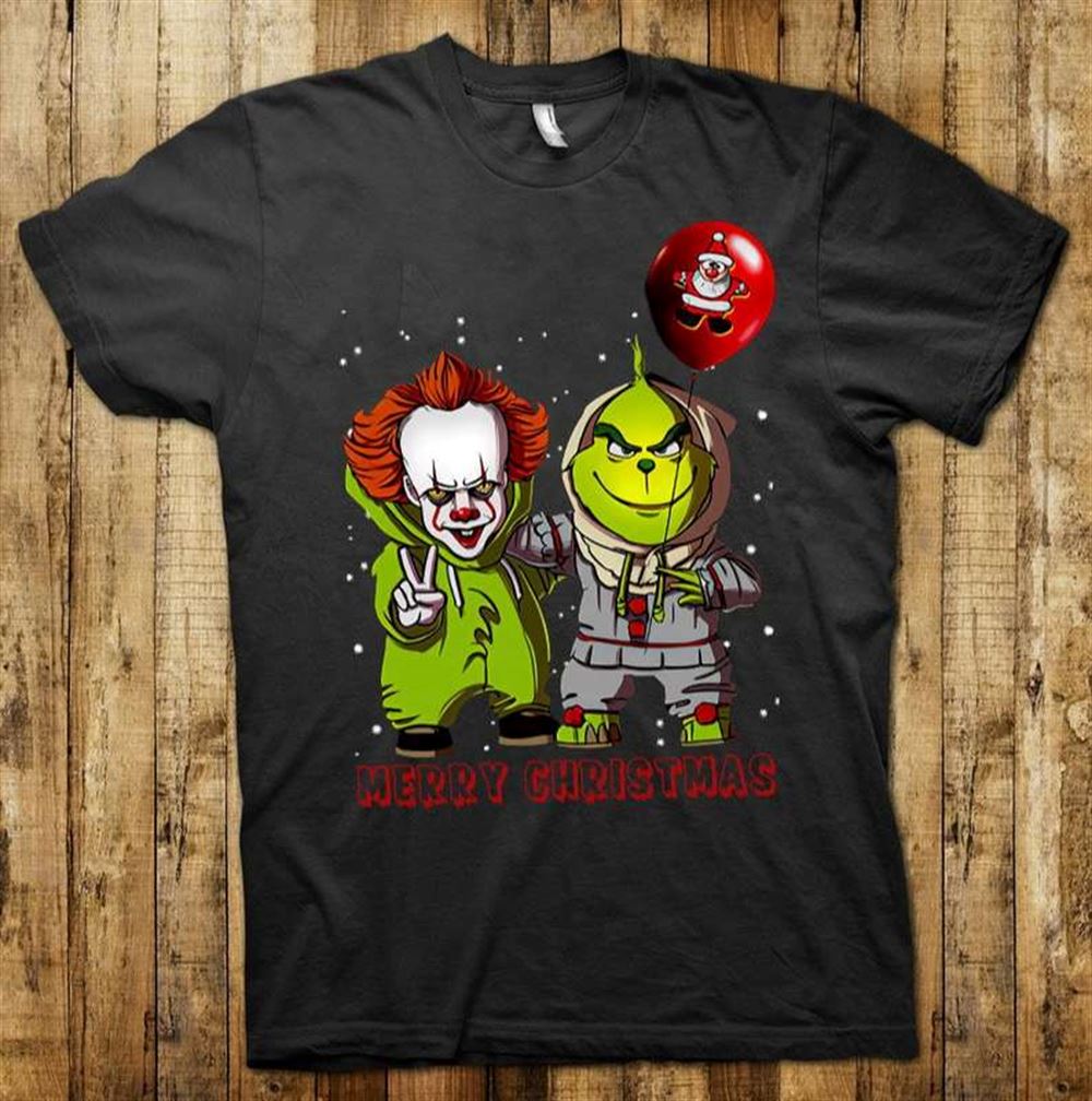 The Grinch Pennywise Christmas T-shirt