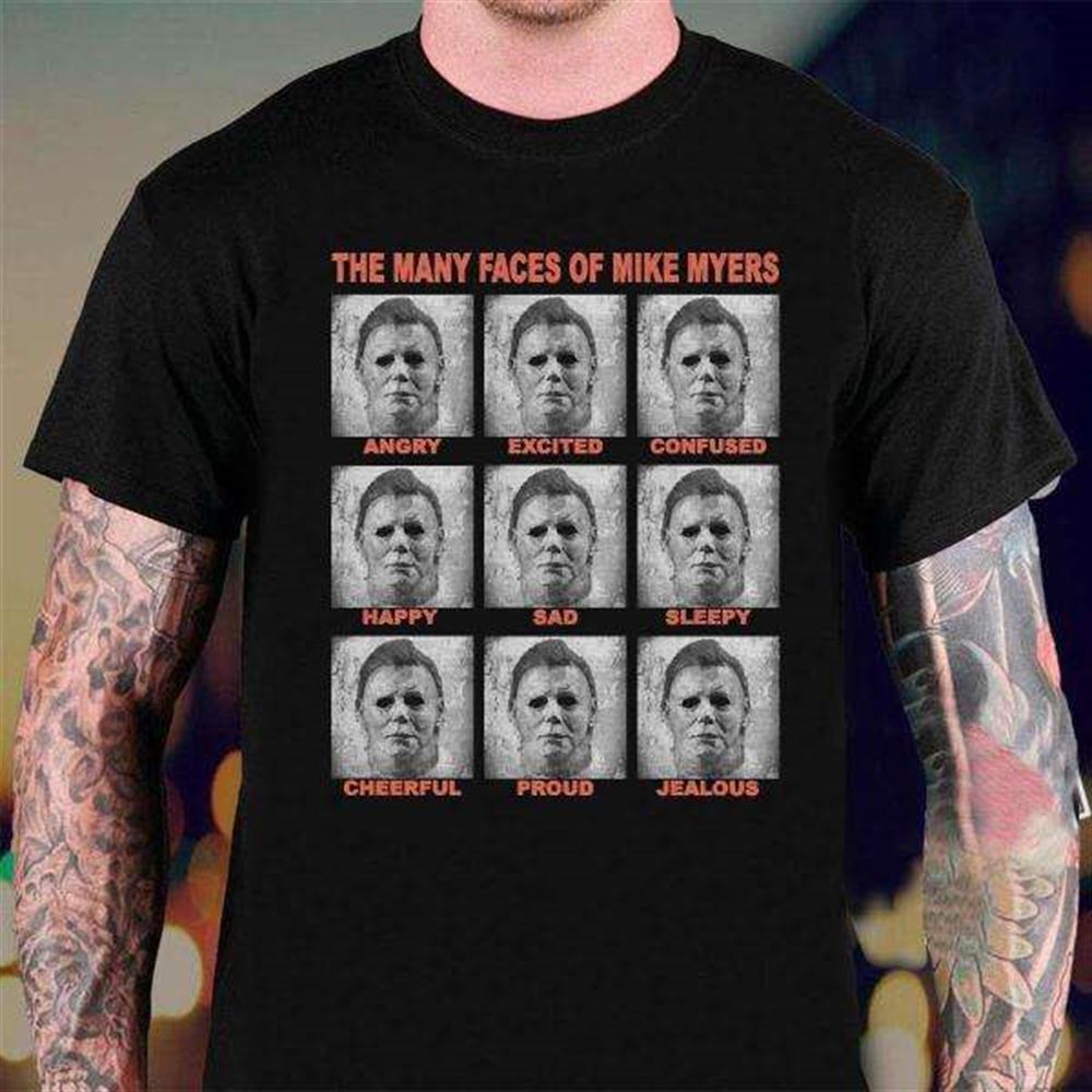 The Many Faces Of Myers Tees