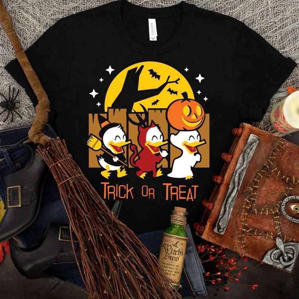 Trick Or Treat Donald Duck Halloween T-shirt