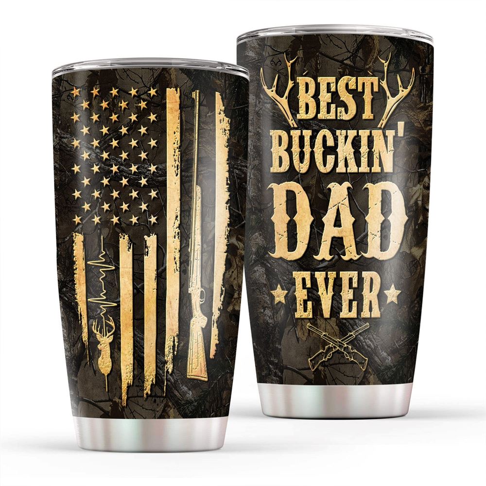 Best Buckin Dad Ever Hunting Bow Dad 20oz Tumbler