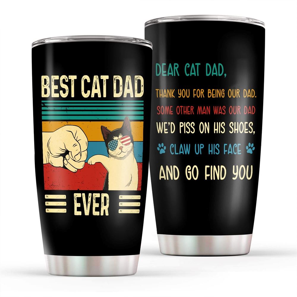 Best Cat Dad Ever 20oz Tumbler