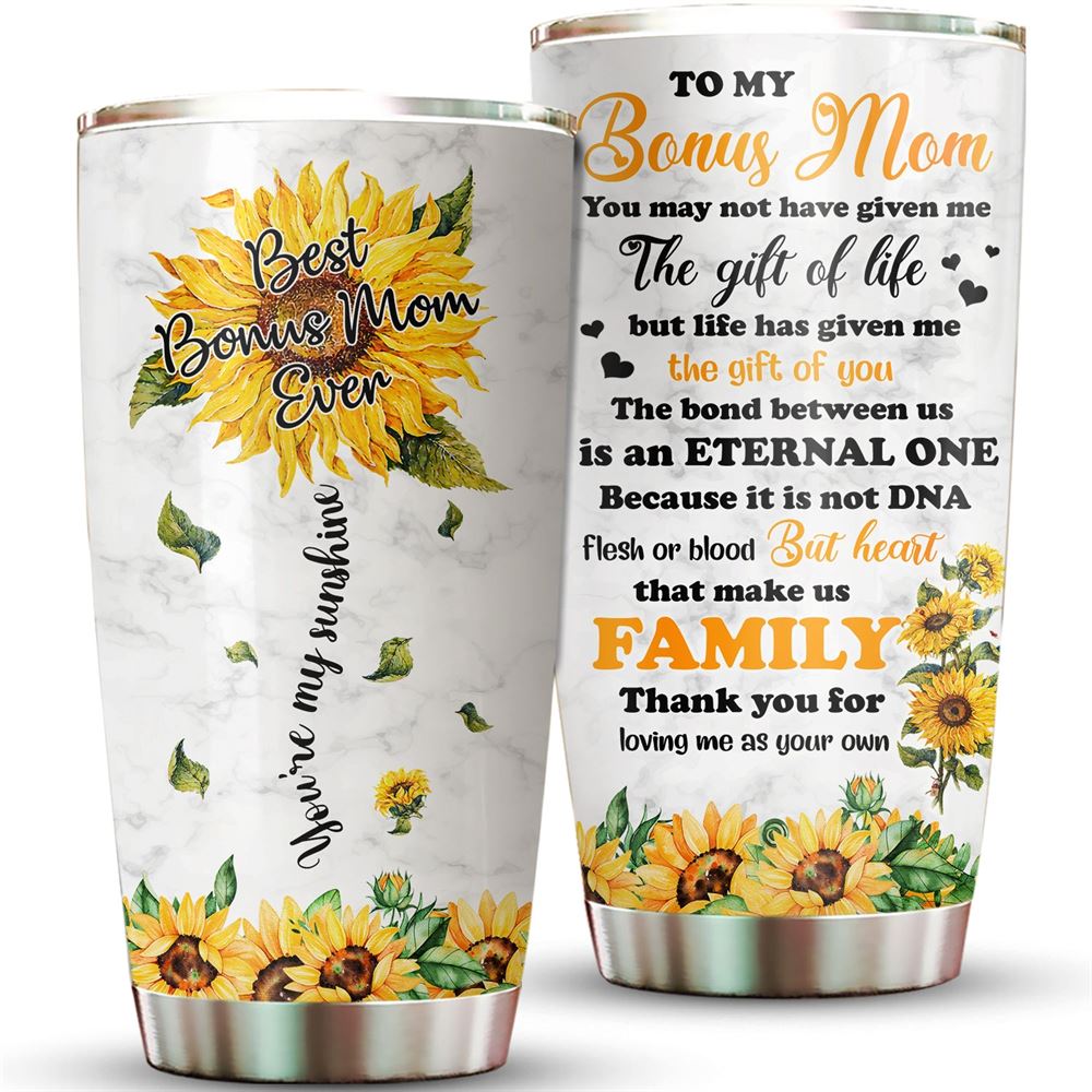 Bonus Mom Youre My Sunshine 20oz Tumbler