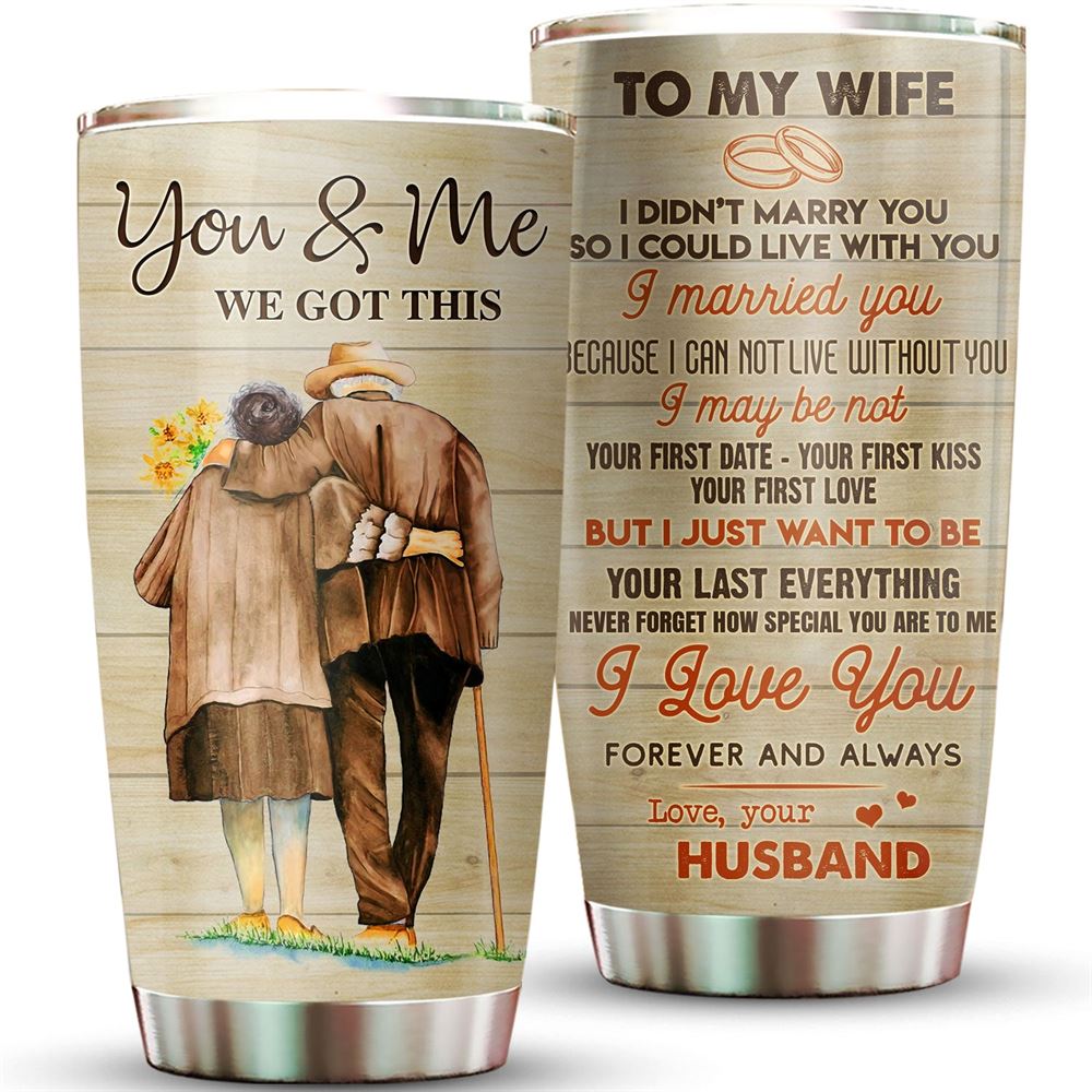 Couple You And Me We Got This 20oz Tumbler