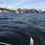 Catalina 22 I passed in a Minto! - Seattle Duck Dodge Sailboat Race in a Minto on July 16, 2019