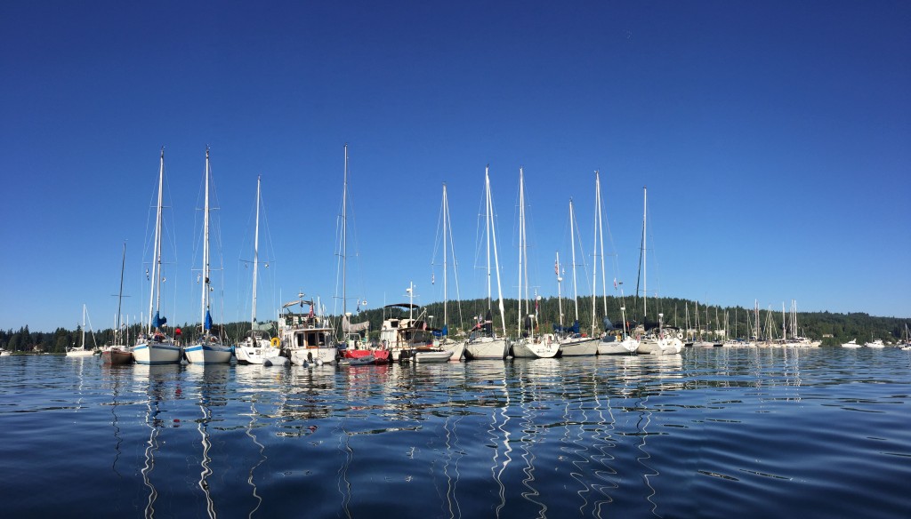 Shilsole Bay Yacht Club Raft
