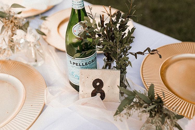 DIY Details and Decor at Intimate Lakeside Wedding