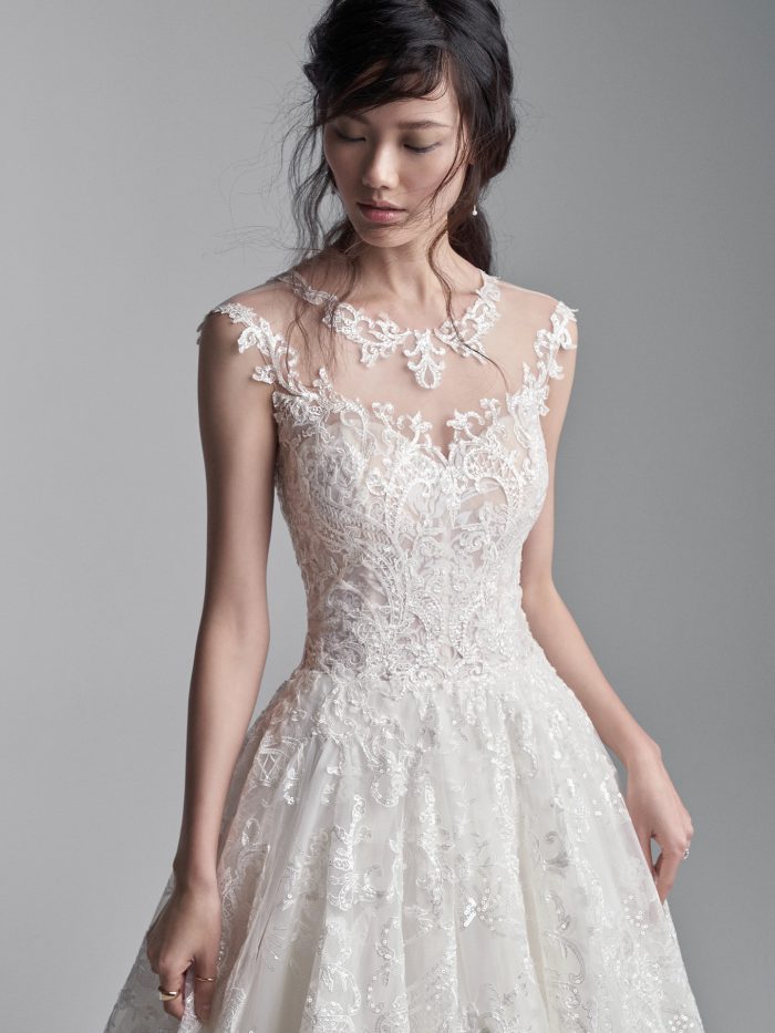 Long Train Wedding Dresses for an Extra Glamorous Occasion