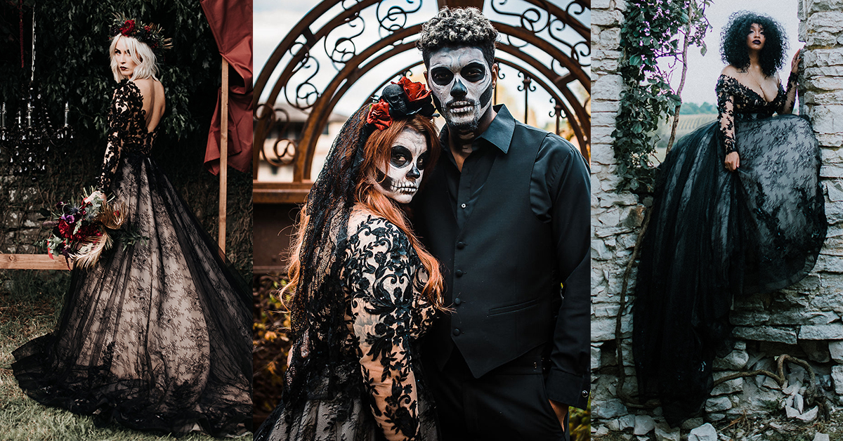 Halloween Wedding Inspiration For The Alternative Bride Love