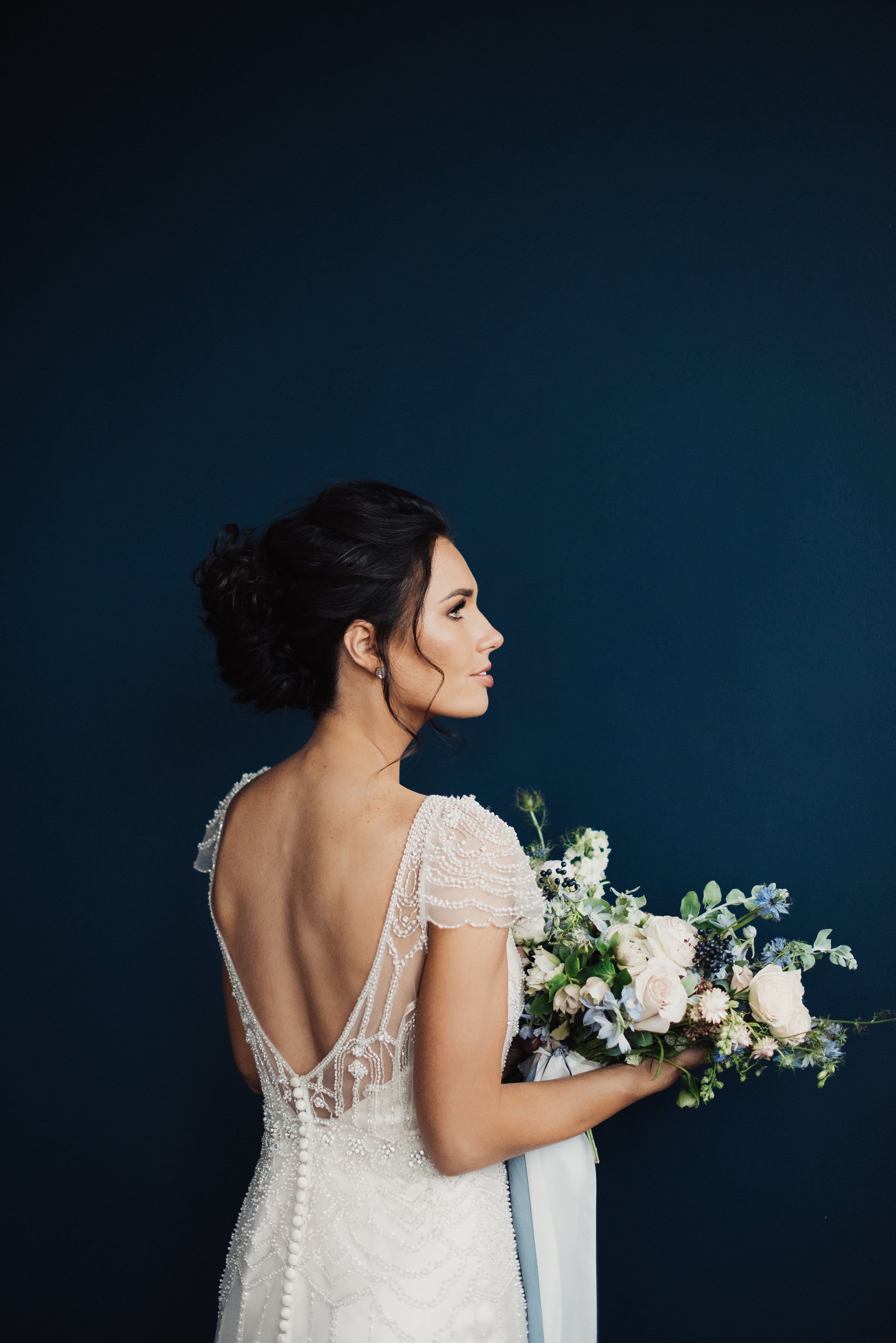 Something Blue Styled Shoot With 3 Vintage Inspired Wedding Dresses