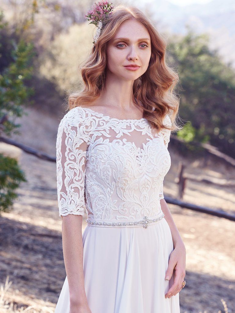 More Blush Wedding Dresses By Maggie Sottero To Tickle ...