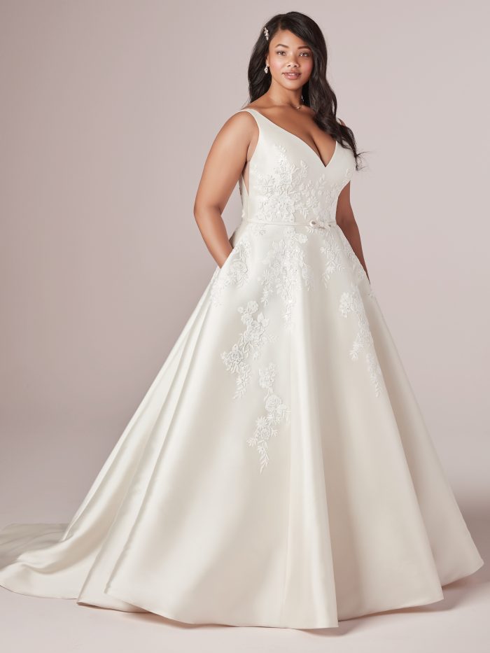 wedding dresses for busty brides