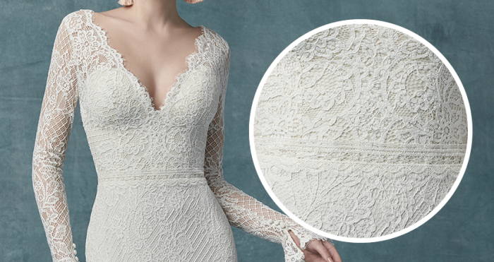 Antonia Lace Long Sleeve Wedding Dress by Maggie Sottero