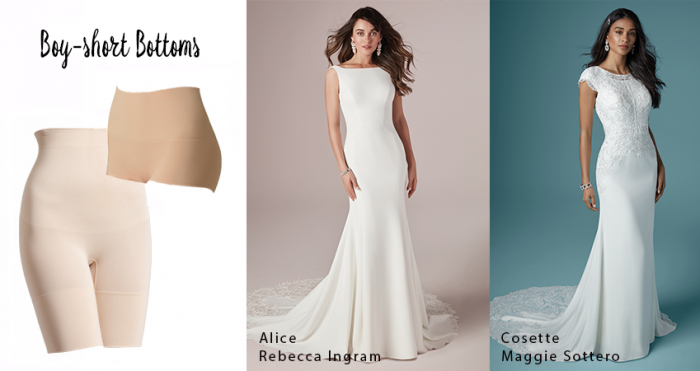 seamless corset under wedding dress