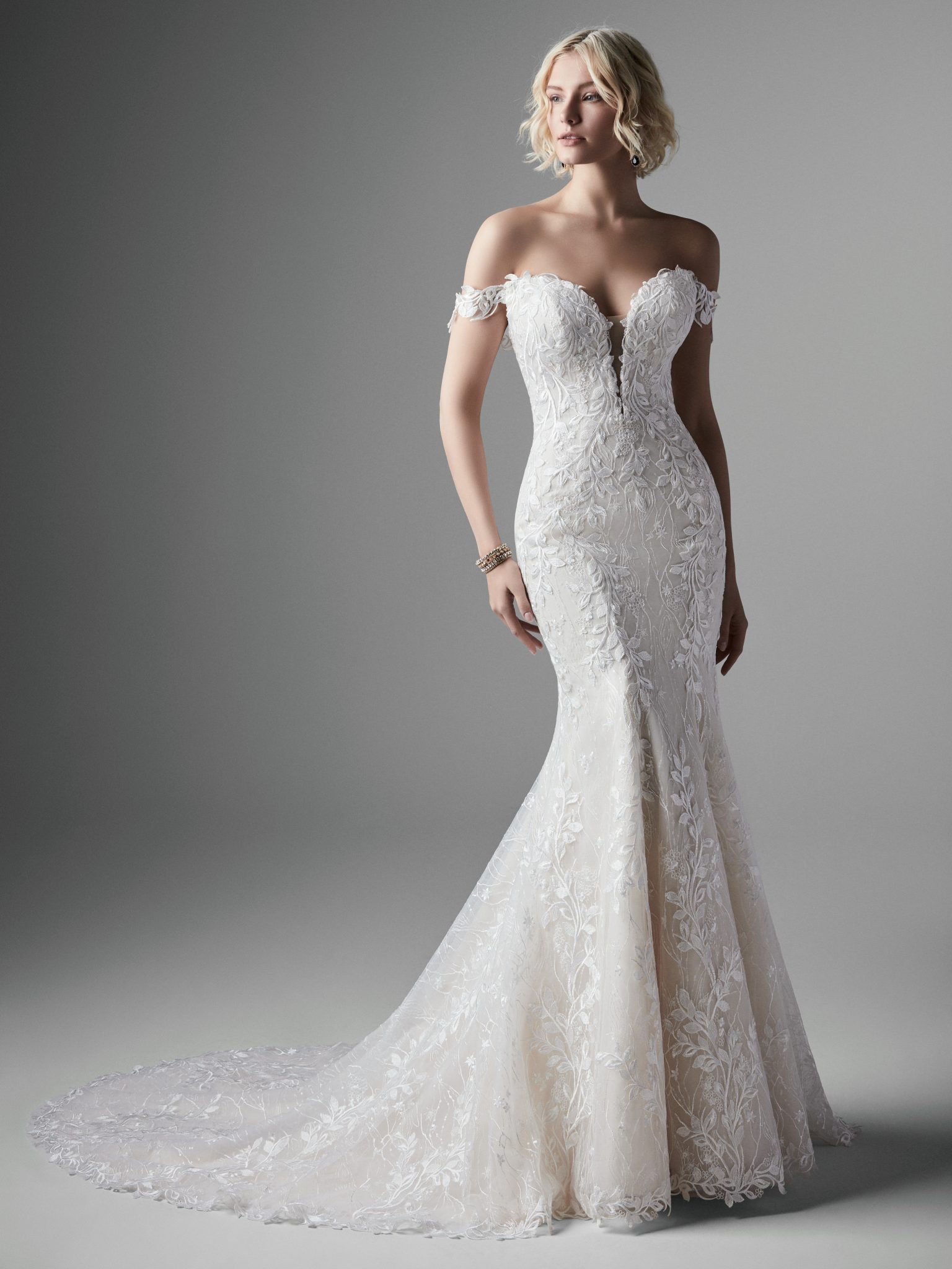 Mermaid Wedding Dresses for Brides with an Hourglass Figure