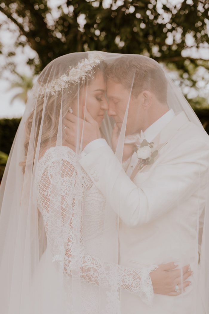 face veil wedding