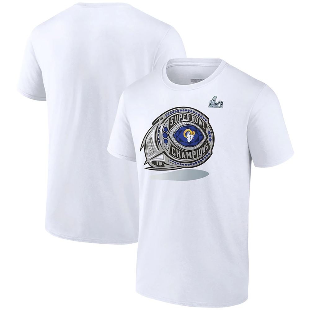 Los Angeles Rams Super Bowl Lvi Champions Ring T-shirt
