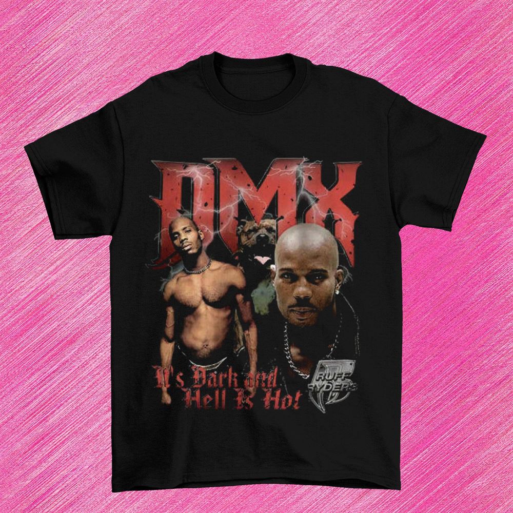 Dmx Shirt Rip Dmx Rapper T-shirt Official Dmx Ruff Ryders T Shirt For
