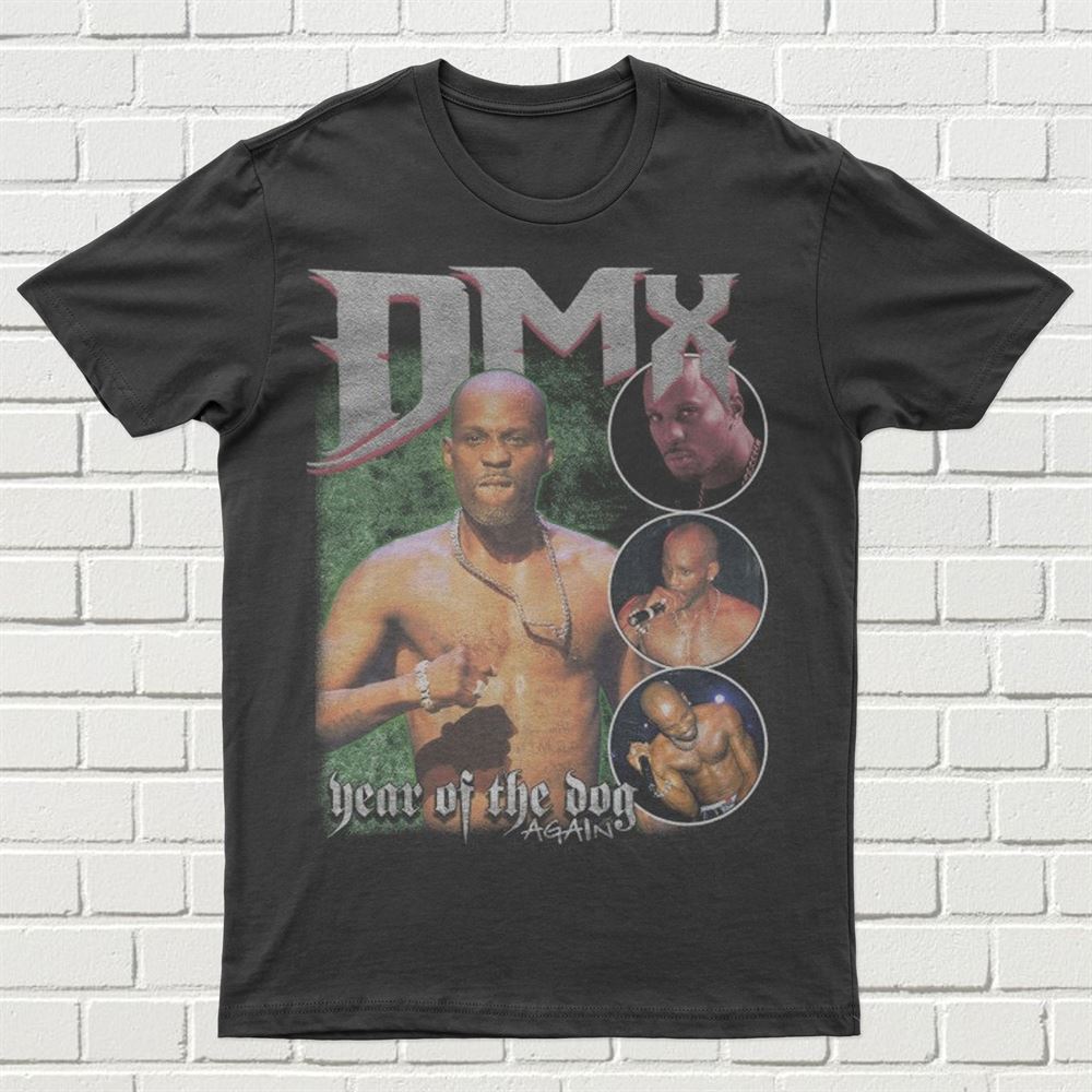 Vintage Dmx Shirt - Dark Man X Shirt Rip Dmx Shirt Vintage Style 90s T