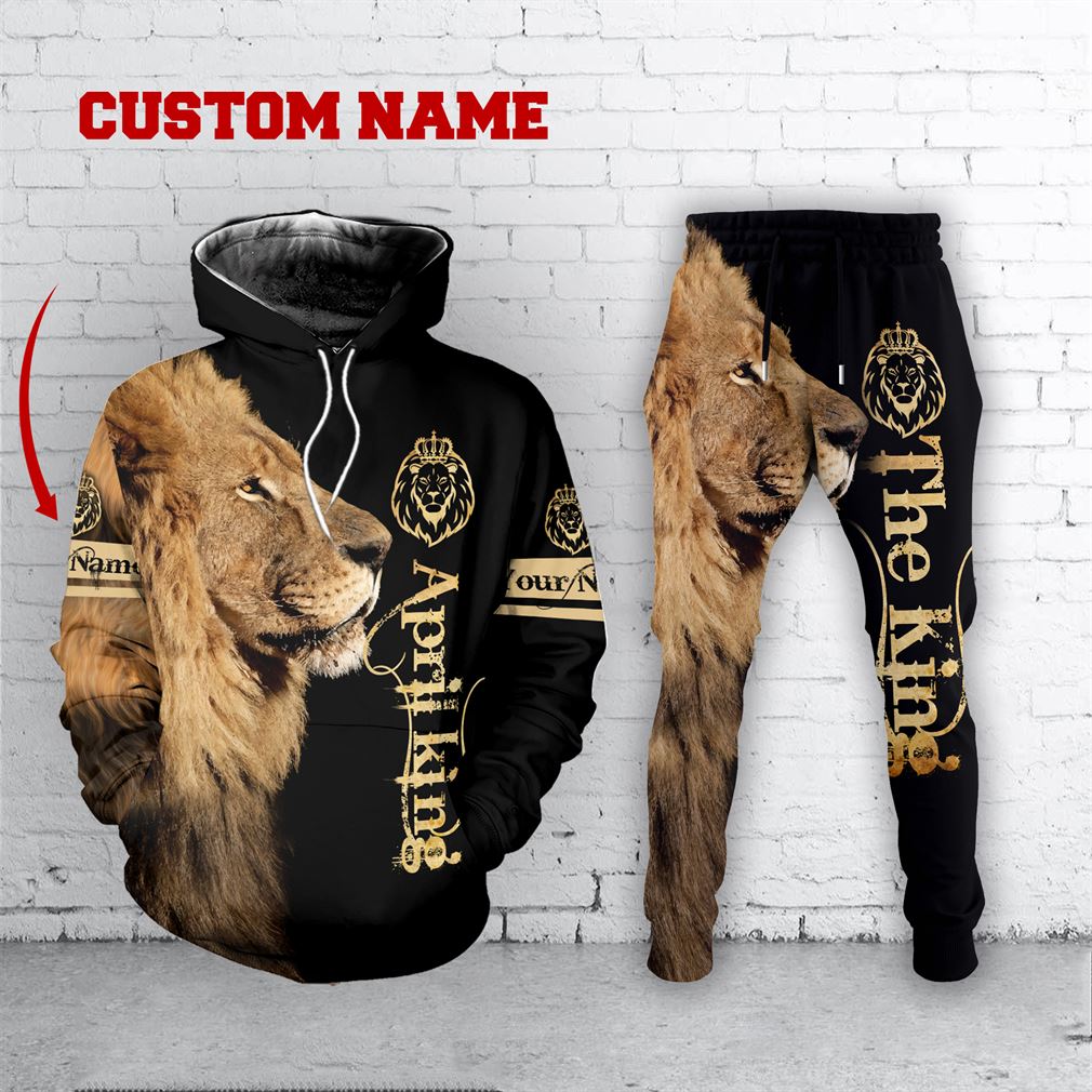 Personalized Name April Guy Combo 3d Clothes Hoodie Joggers Set V13