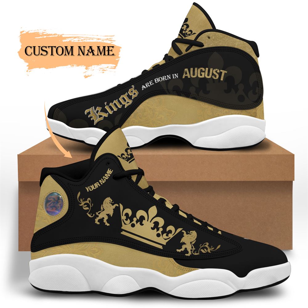 August Birthday Air Jordan 13 August Shoes Personalized Sneakers Sport V012