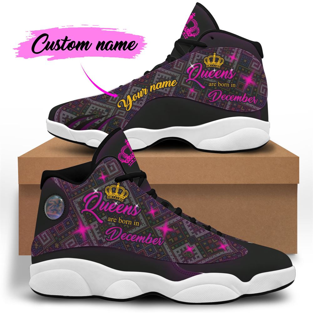 December Birthday Air Jordan 13 December Shoes Personalized Sneakers Sport V021