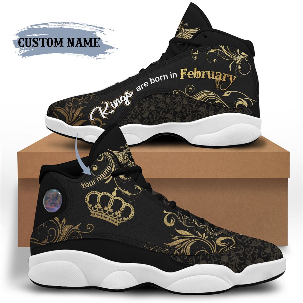 February Birthday Air Jordan 13 February Shoes Personalized Sneakers Sport V029