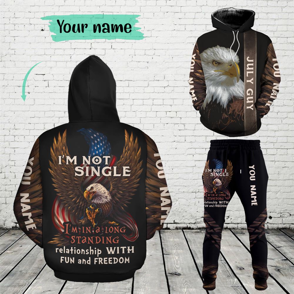 July Birthday Guy Combo July 3d Clothes Personalized Hoodie Joggers Set V07