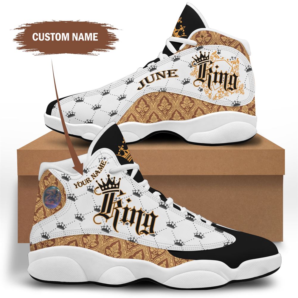 June Birthday Air Jordan 13 June Shoes Personalized Sneakers Sport V024