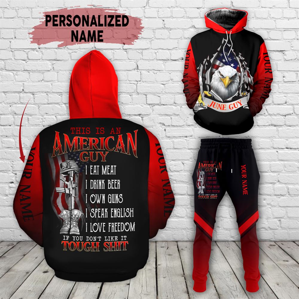 June Birthday Guy Combo June 3d Clothes Personalized Hoodie Joggers Set V011