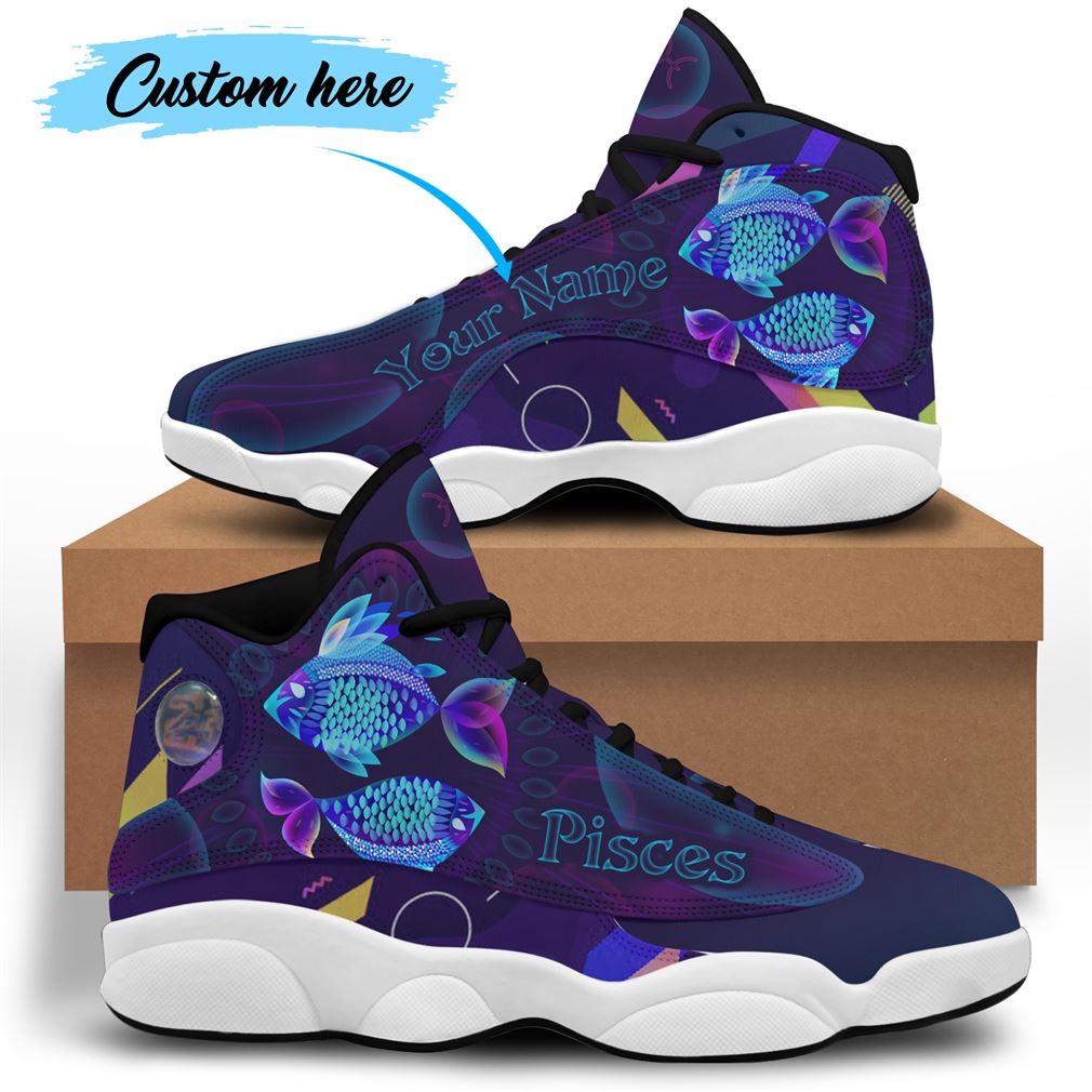 March Birthday Air Jordan 13 Shoes Personalized Sneakers Sport V30