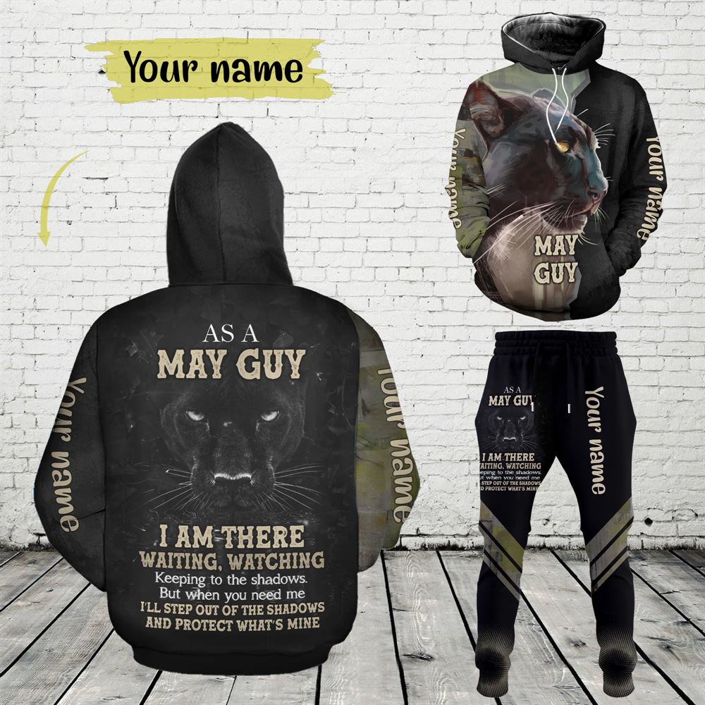 May Birthday Guy Combo May 3d Clothes Personalized Hoodie Joggers Set V019