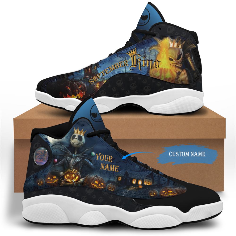 September Birthday Air Jordan 13 September Shoes Personalized Sneakers Sport V014