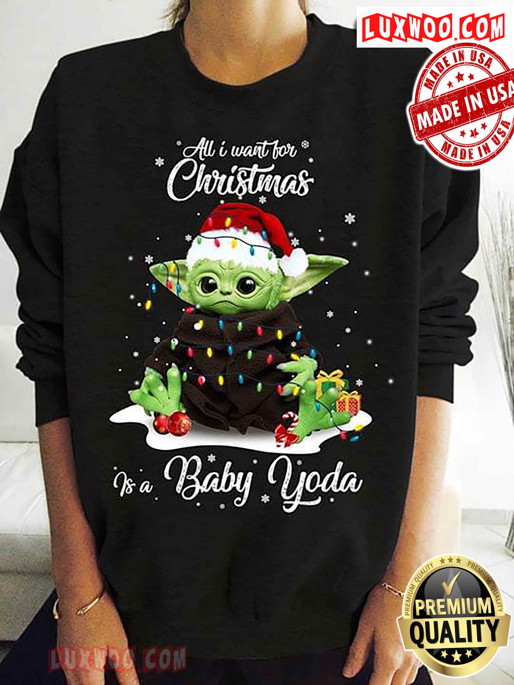 All I Want For Christmas Is A Baby Yoda