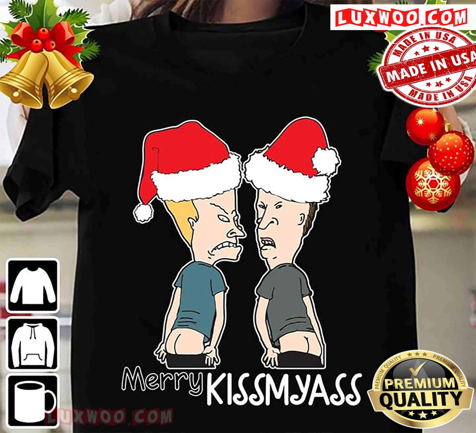 Beavis And Butt-head Merry Kissmyass Christmas